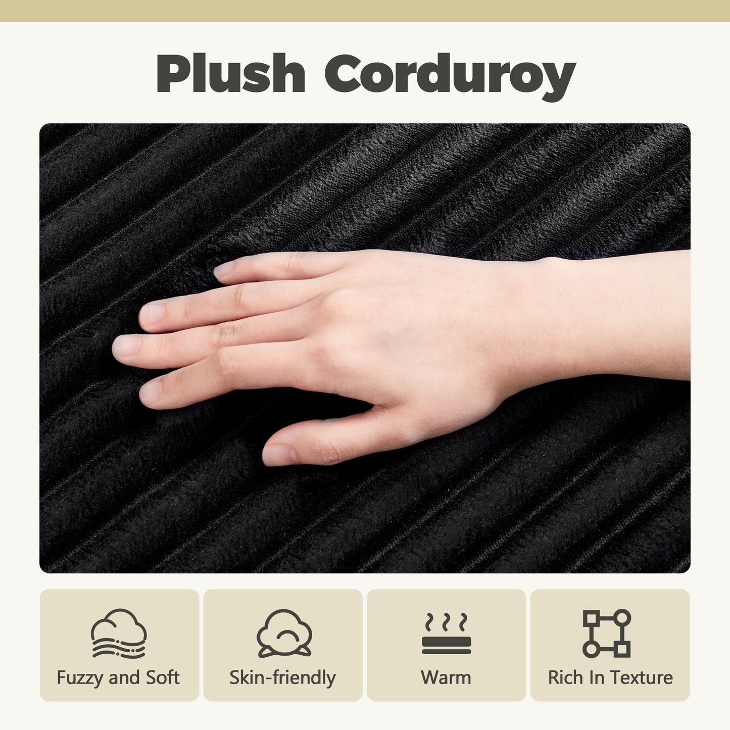 OVIOS 81" Boneless Sofa, Sleeper Couch, No Assembly Required