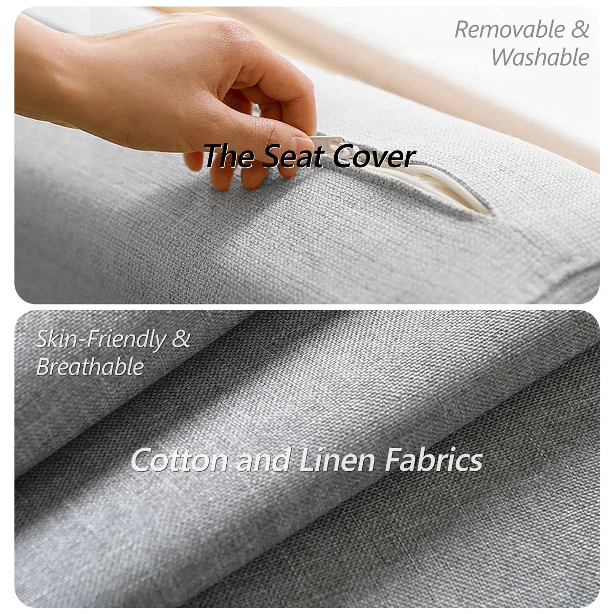 2-in-1 Multifunctional Sofa Bed w/ Adjustable Backrest & Storage