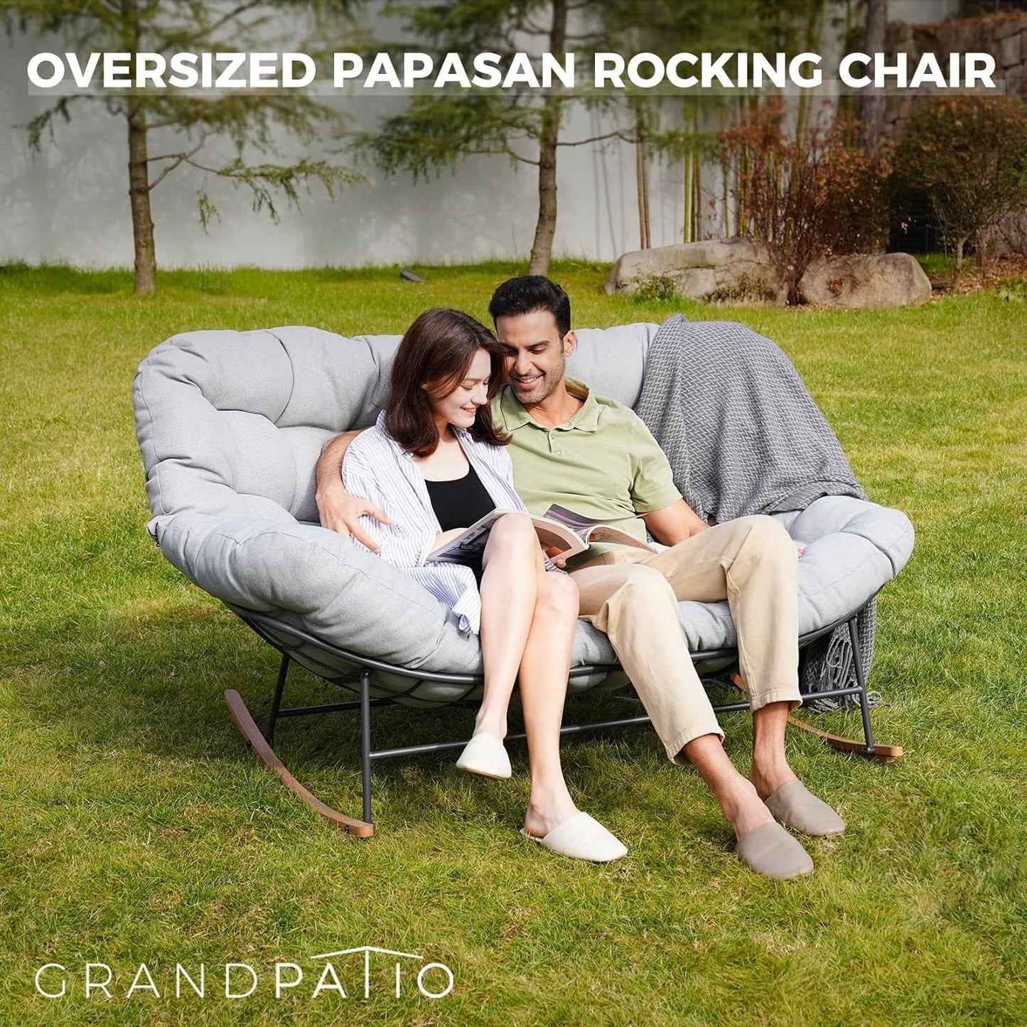 Outdoor Double Rocking Chair